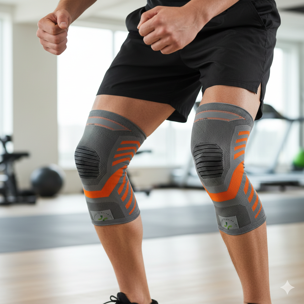 Orthopedic Knee Cap Compression Brace | Knee Protector & Guard for Men & Women | Breathable Anti‑Slip Patella Ring Joint Support | Fit for Sports, Gym, Running, Arthritis & Workouts