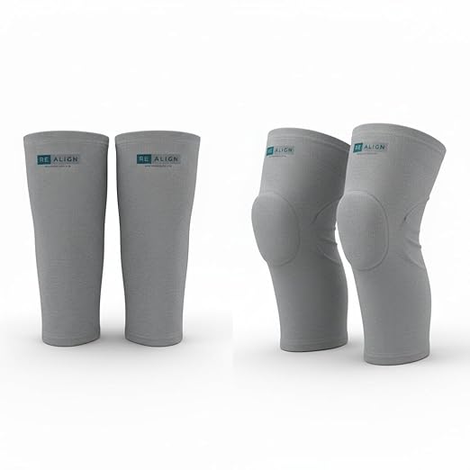 Cotton Knee Cap | Gentle Support Sleeve For Comfort Stability And Stress Relief | Soft Breathable Stretchable Fabric For Daily Use And Light Workouts | Unisex 1 Pair